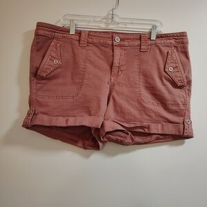 Torrid Women's Cargo Shorts in Rose